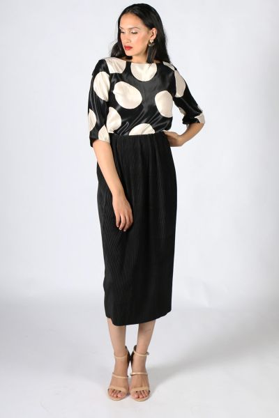 Rasa Misha Gold Top In Spot