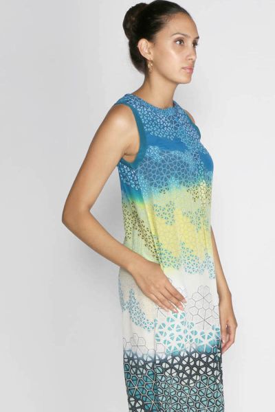 Rasa sale Lemon Octagrid Jemma Dress