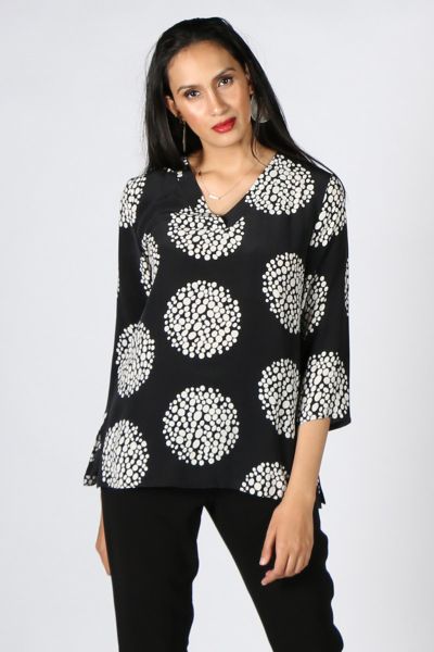 Rasa Surya T Eclipse Top In Black
