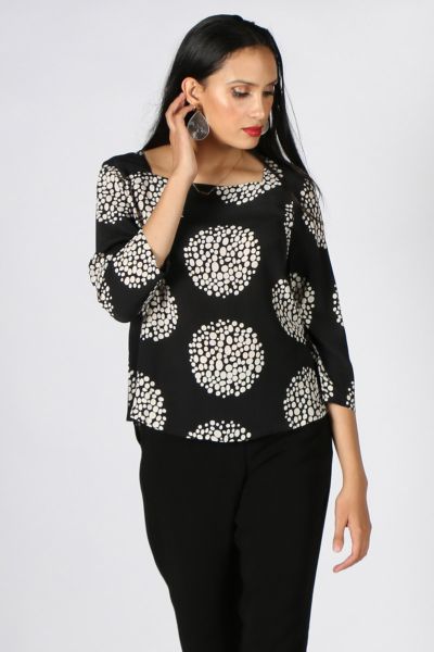 Rasa Raman T Eclipse Top In Black
