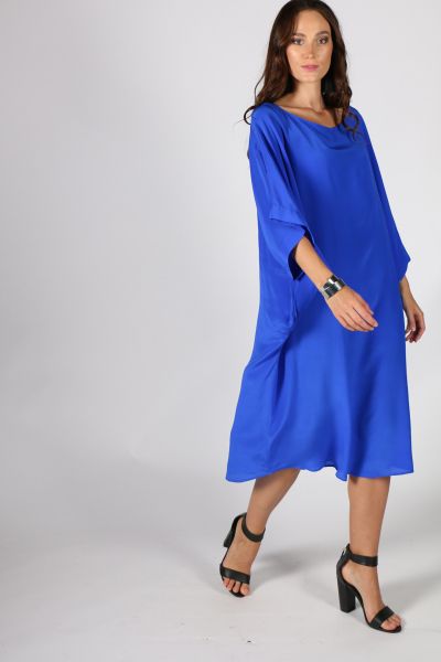 Prisha Dress By Anupamaa In Cobalt