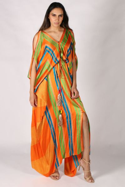 DrapeTusha Dress By Anupamaa In Orange