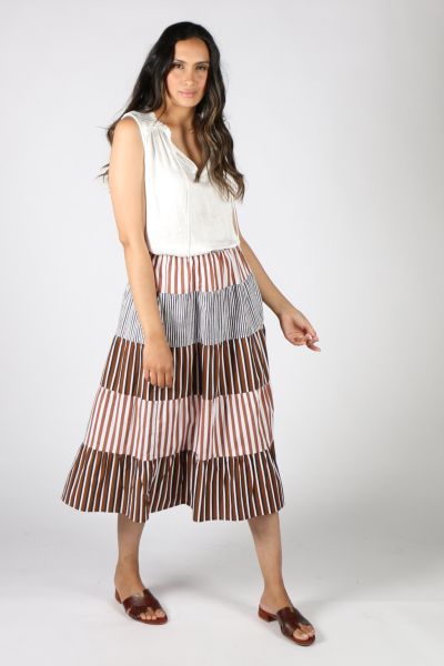 Bagruu Rakhi Skirt In Multi