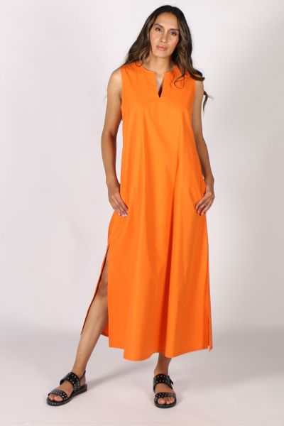 Bagruu Ekta Maxi Dress In Pumpkin