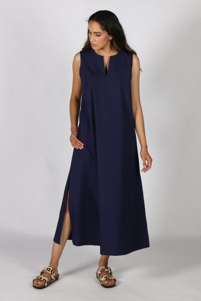 Bagruu Ekta Maxi Dress In Navy