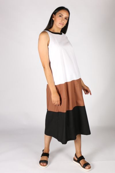 Bagruu Sierra Dress In Multi