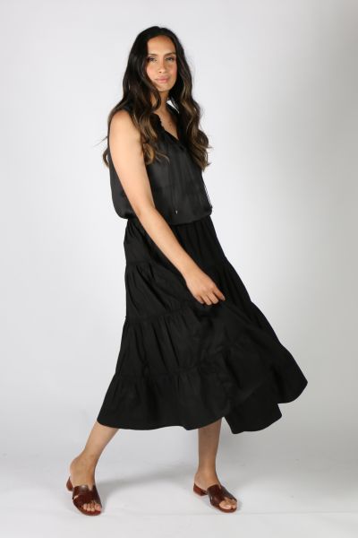 Bagruu Diwali Skirt In Black