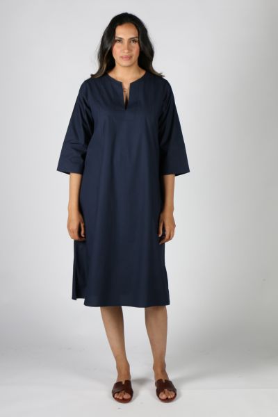 Bagruu Ellie Dress In Navy