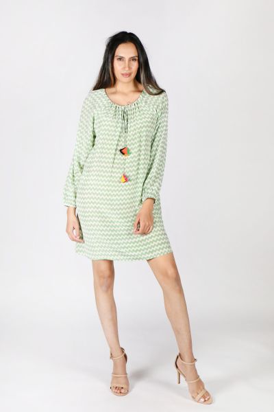 Green Silk Taj Moss Dress By Anupamaa