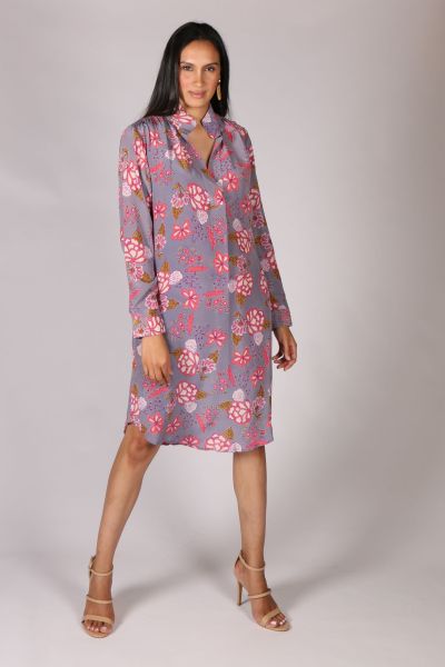 Anupamaa Rome Garden Dress In Lilac
